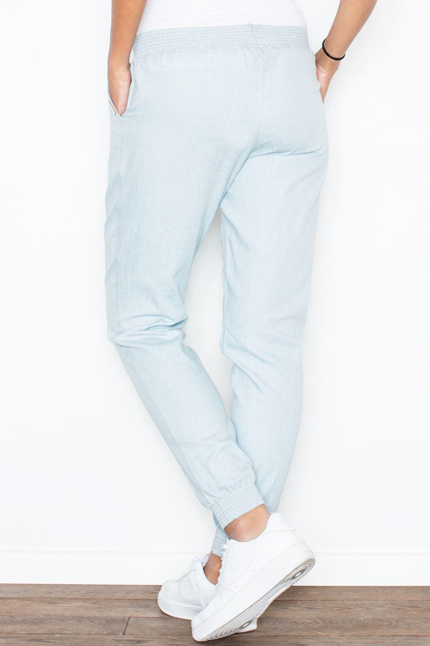  Women trousers model 43911 Figl  blue