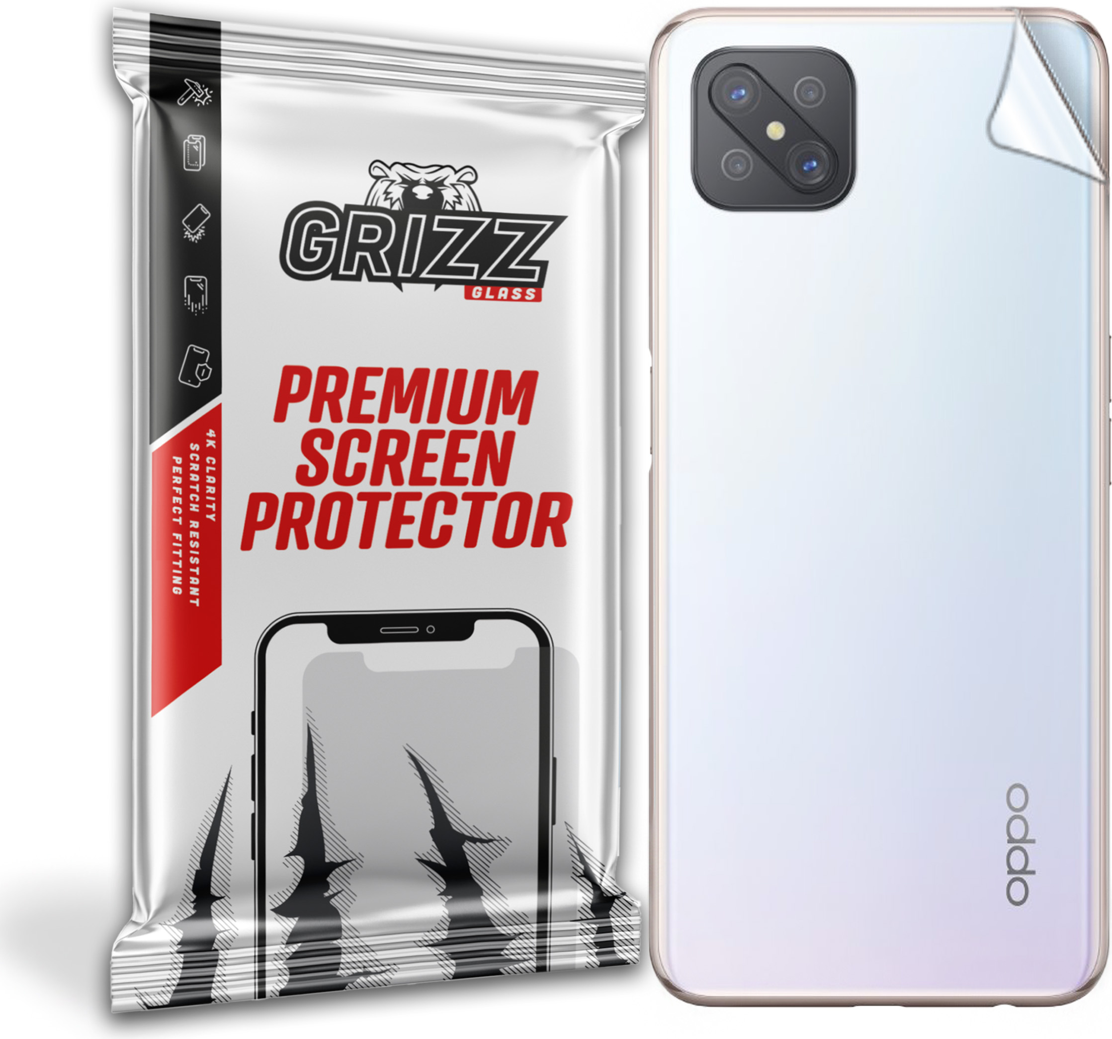 GrizzGlass SatinSkin Oppo Reno 4Z 5G