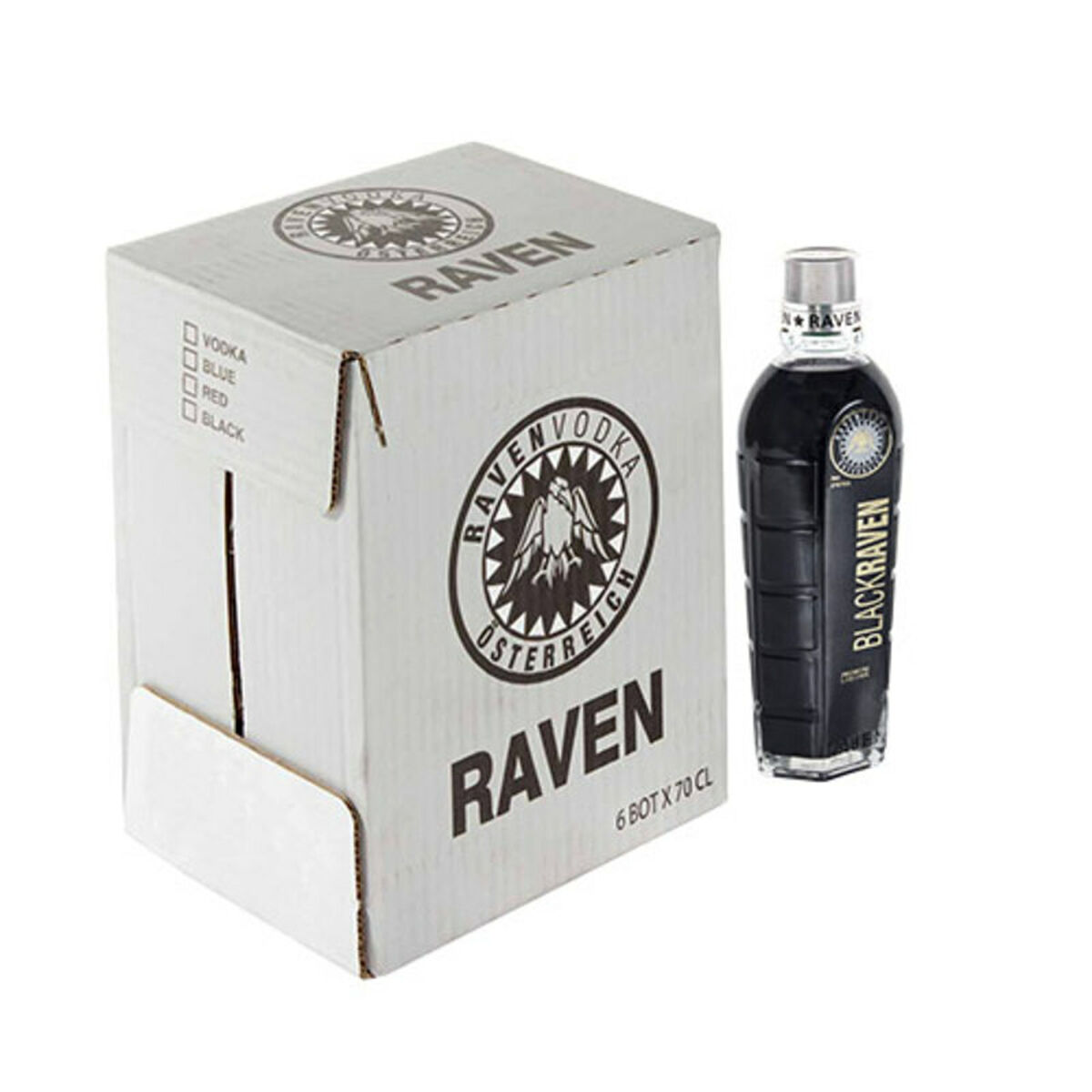 Wódka Raven Black  700 ml