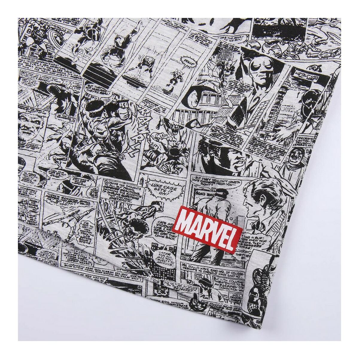 Pyjama Marvel Men Grey