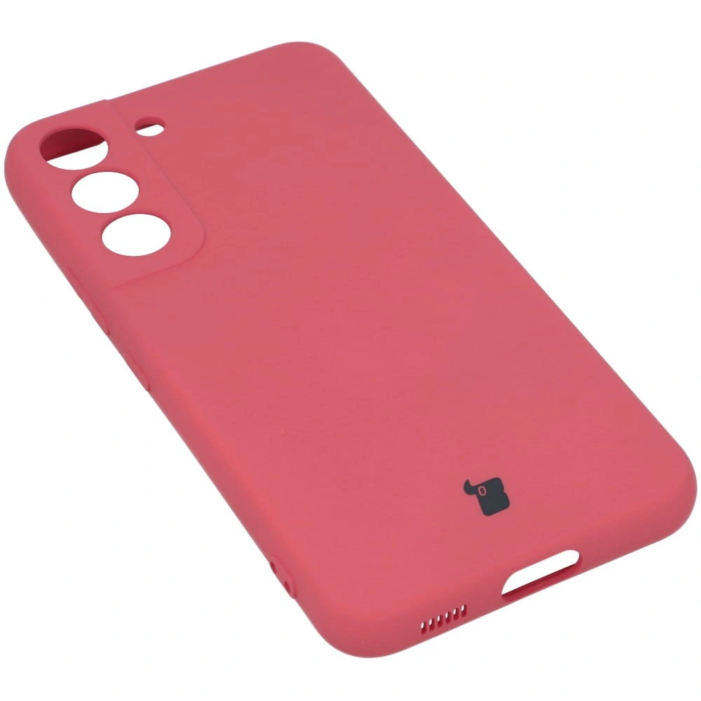 Bizon Case Silicone Samsung Galaxy S22 dark pink