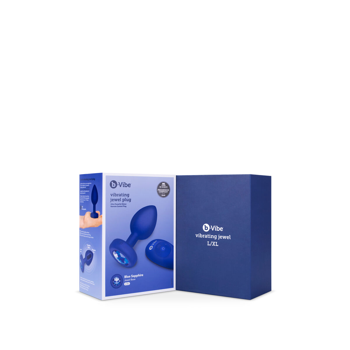 Vibrator B-Vibe Vibrating Jewel Navy Blue L/XL Vibrator B-Vibe Vibrating Jewel Navy Blue L/XL
