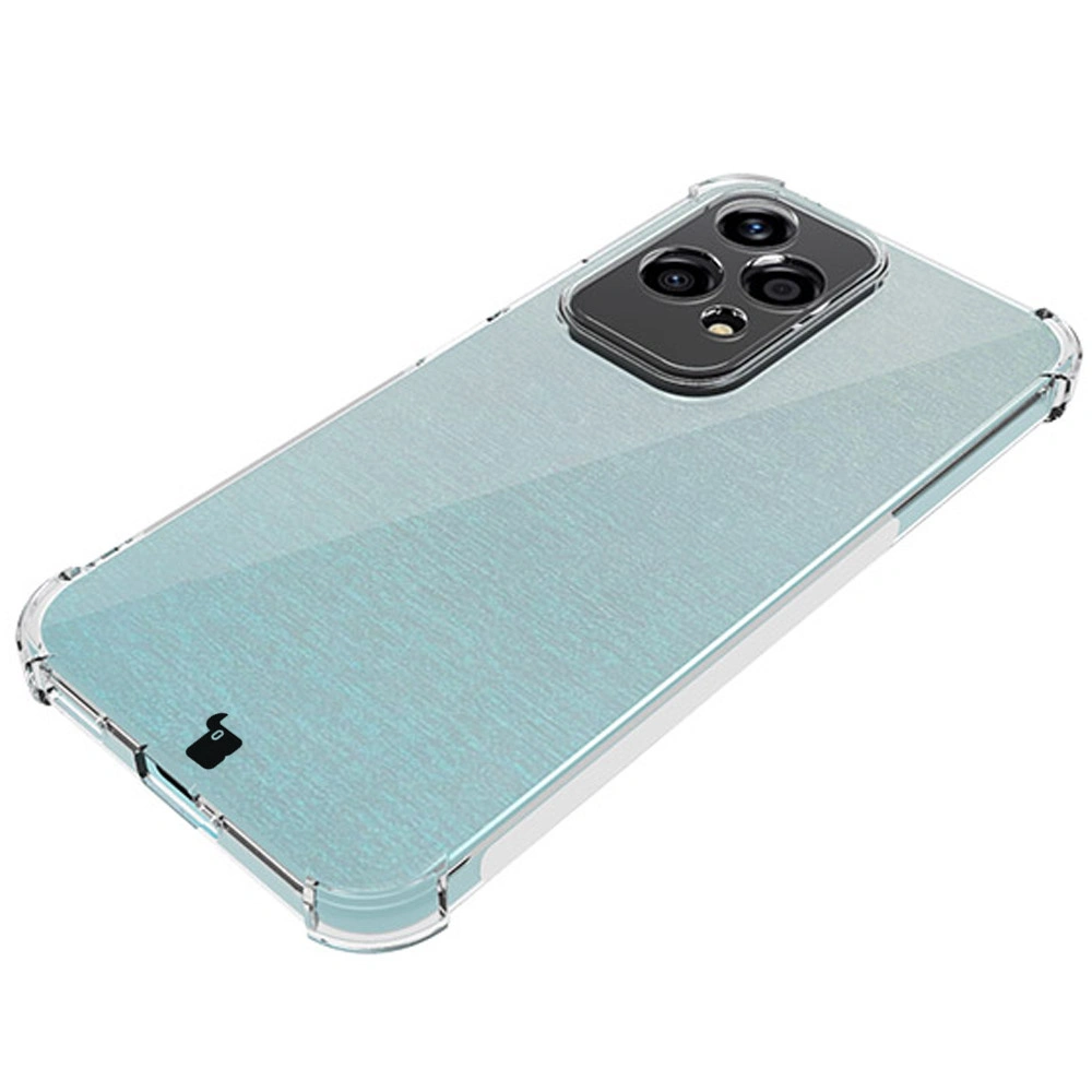Bizon Case Clear Pack flexible case + 2x screen film Honor 200 Lite clear