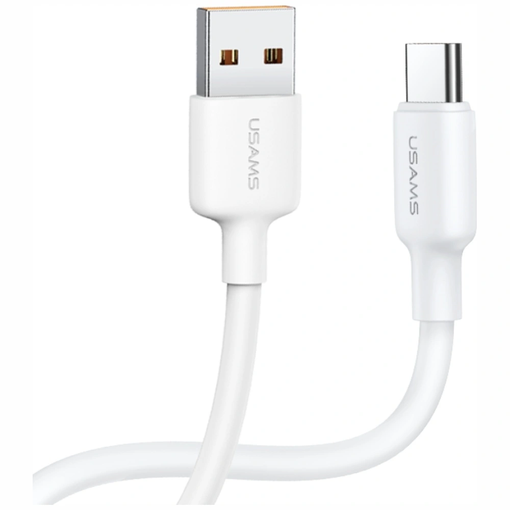 Kabel USAMS US-SJ603 U84 3A USB-C / USB-A 3m biały