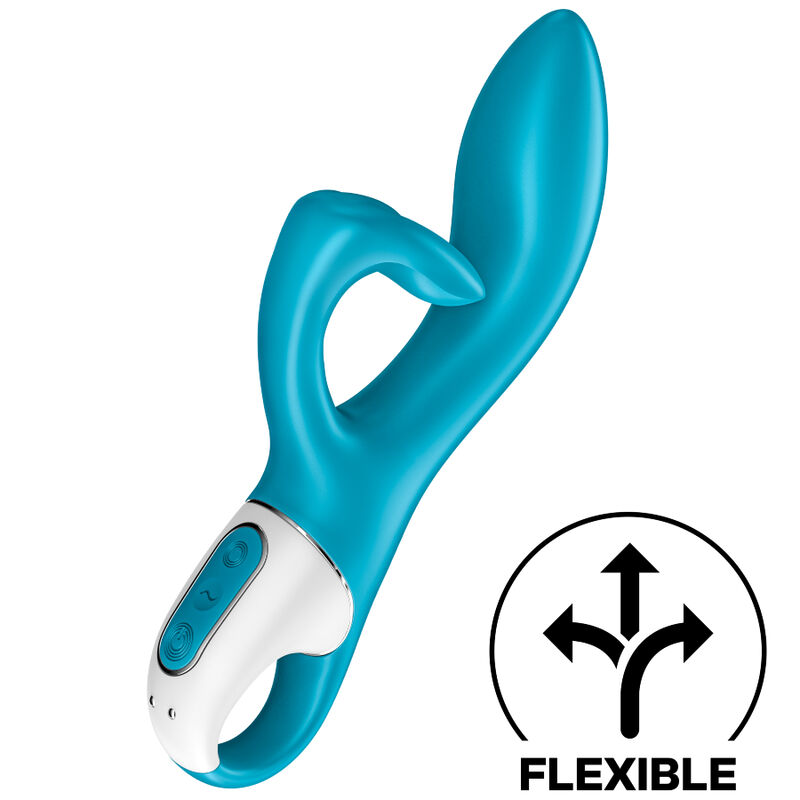 SATISFYER EMBRACE ME G-SPOT VIBRATOR - TURQUOISE