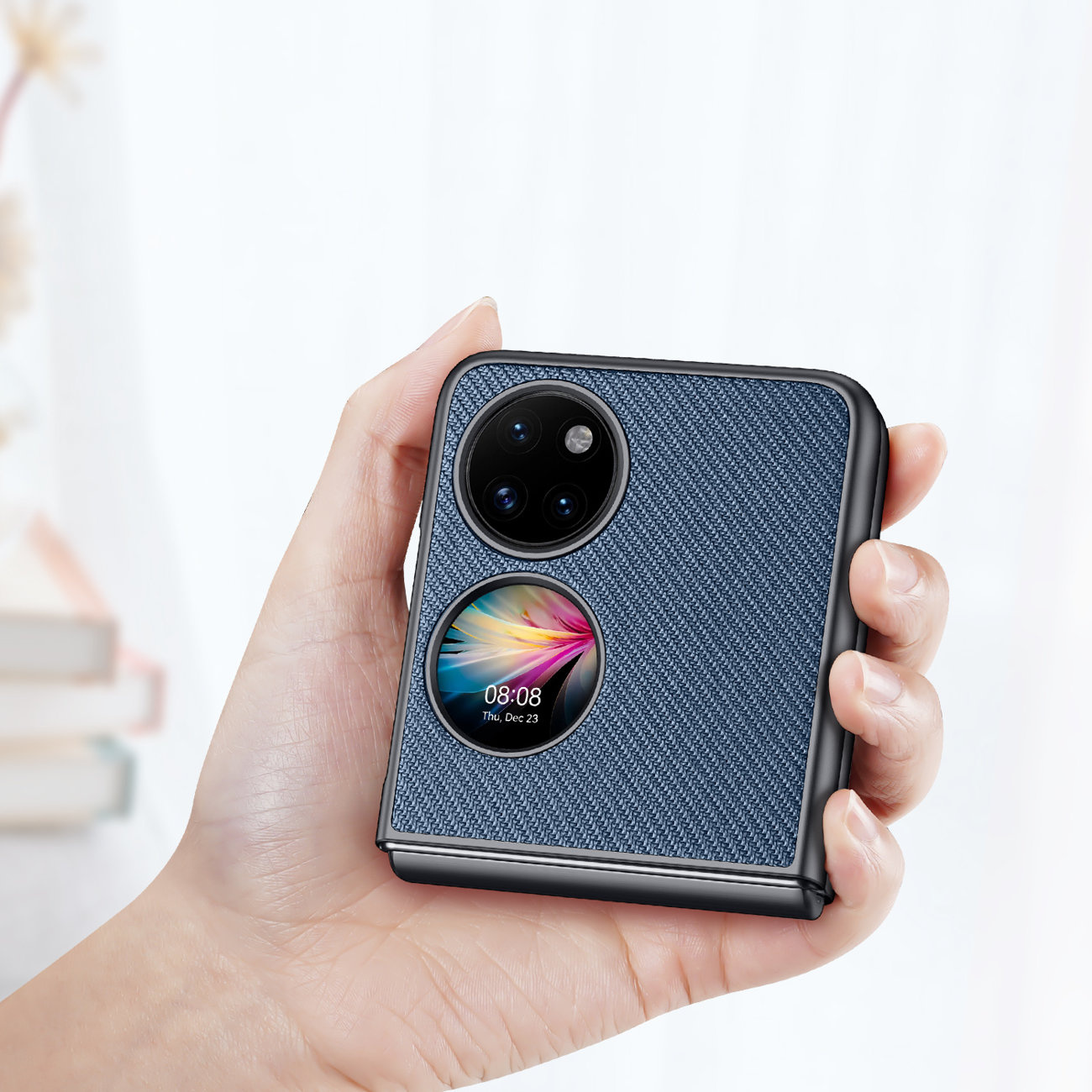 Dux Ducis Fino Huawei P50 Pocket blue