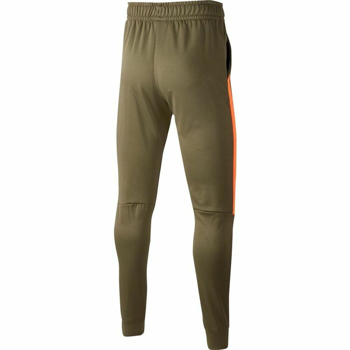 Children's Tracksuit Bottoms Nike Dri-FIT Therma Olive Boys