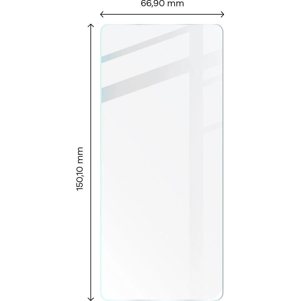 BIZON Clear 2 3x screen glass + camera glass Google Pixel 7