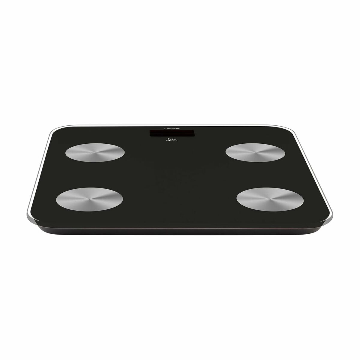Digital Bathroom Scales JATA HBAS1155 Black Glass Tempered Glass 180 kg Digital Bathroom Scales JATA HBAS1155 Black Glass Tempered Glass 180 kg