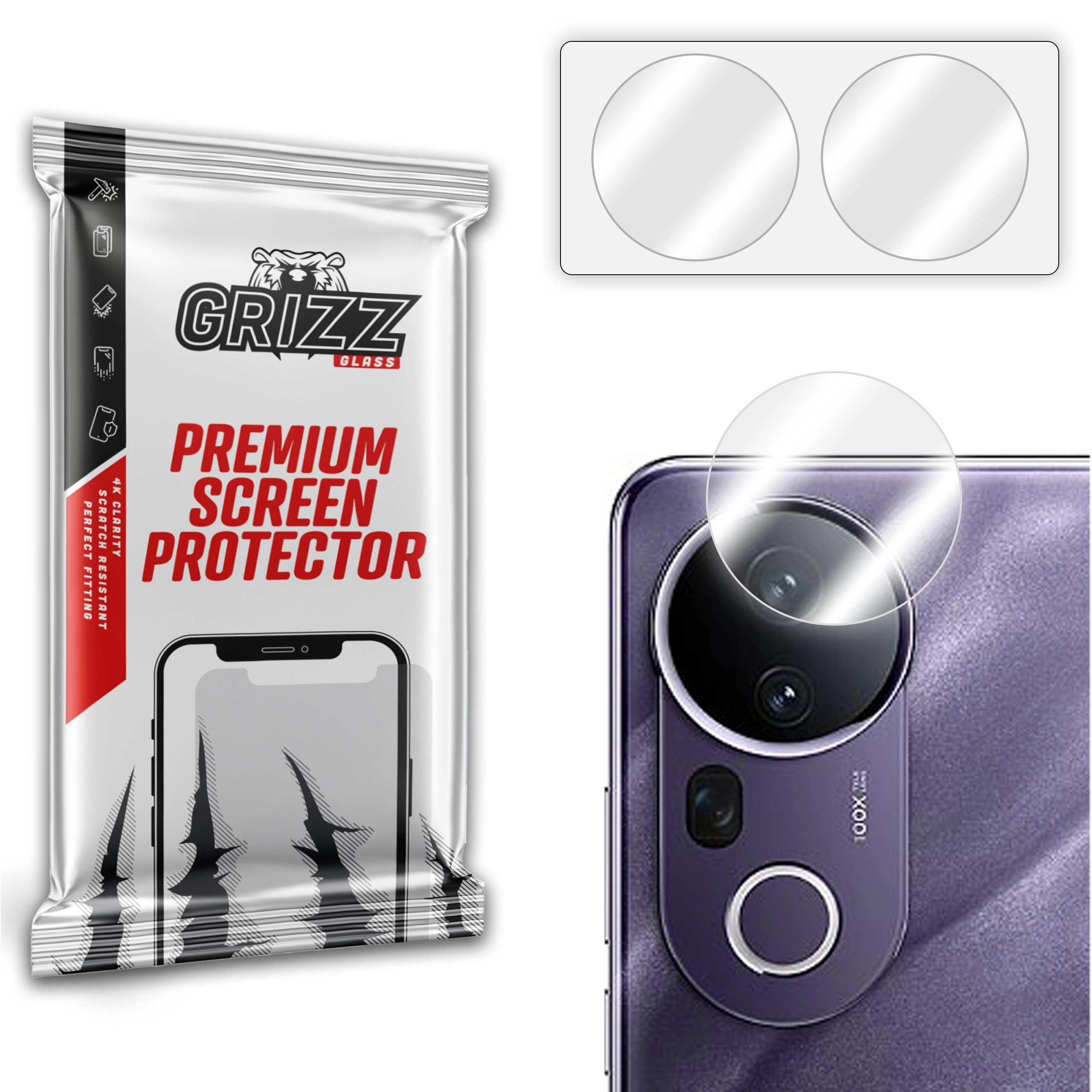 GrizzGlass HybridGlass Camera Vivo S20 Pro
