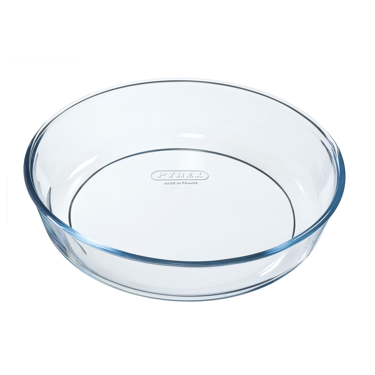 Oven Mould Pyrex Classic Circular Transparent 26 x 26 x 6 cm (6 Units)