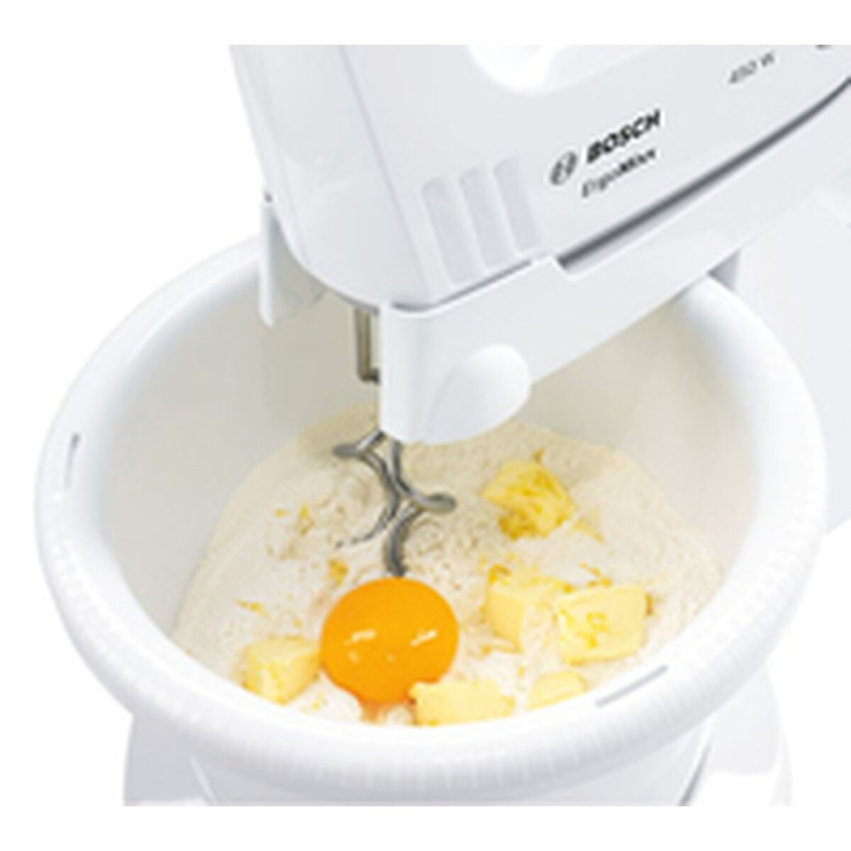 Mixer-Kneader with Bowl BOSCH MFQ36460 White 450 W Mixer-Kneader with Bowl BOSCH MFQ36460 White 450 W