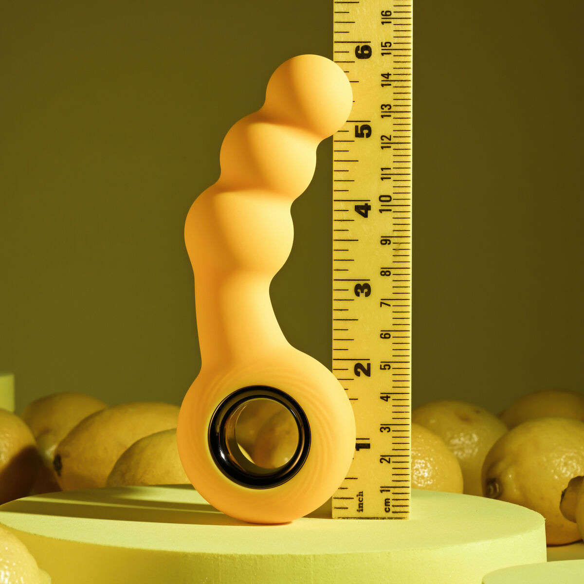 Vibrating Butt Plug Evolved Gender X Yellow Vibrating Butt Plug Evolved Gender X Yellow