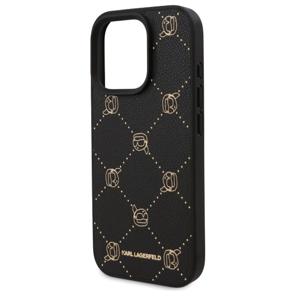 Karl Lagerfeld KLHMP16XPGKHPHK Apple iPhone 16 Pro Max MagSafe Karl Head black