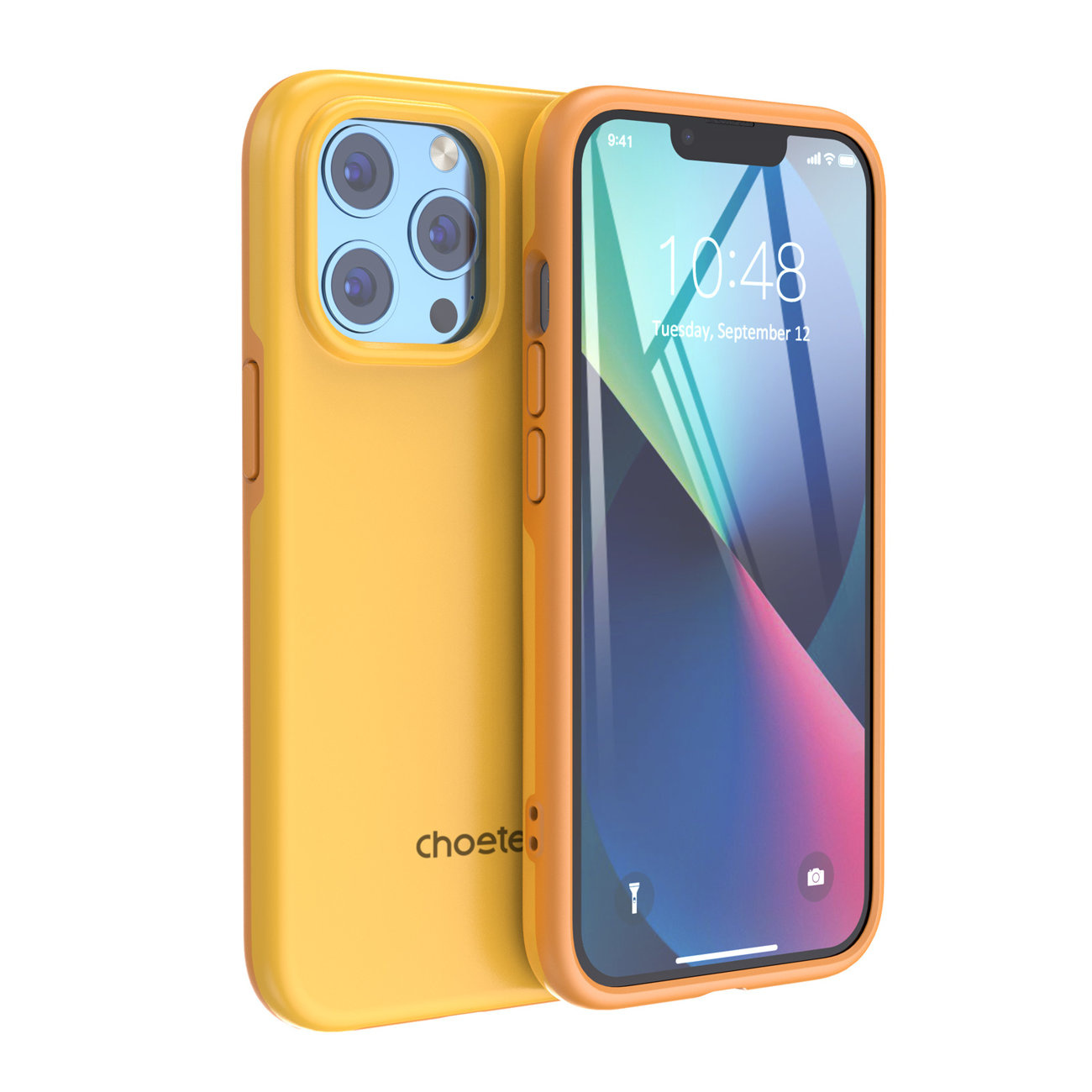 Choetech PC0114-MFM-YE MFM Anti-drop Apple iPhone 13 Pro Max orange