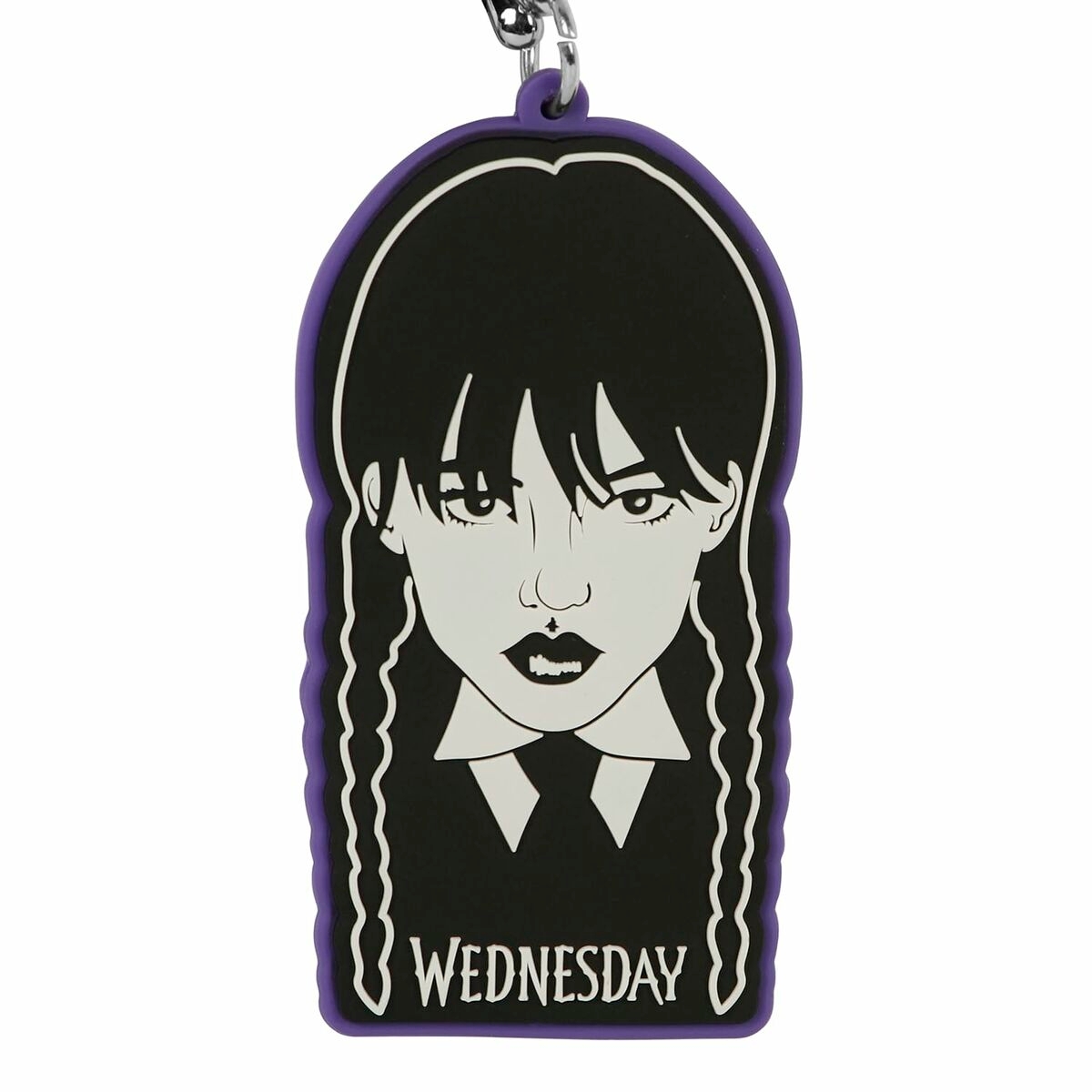 Keychain Wednesday braid Black