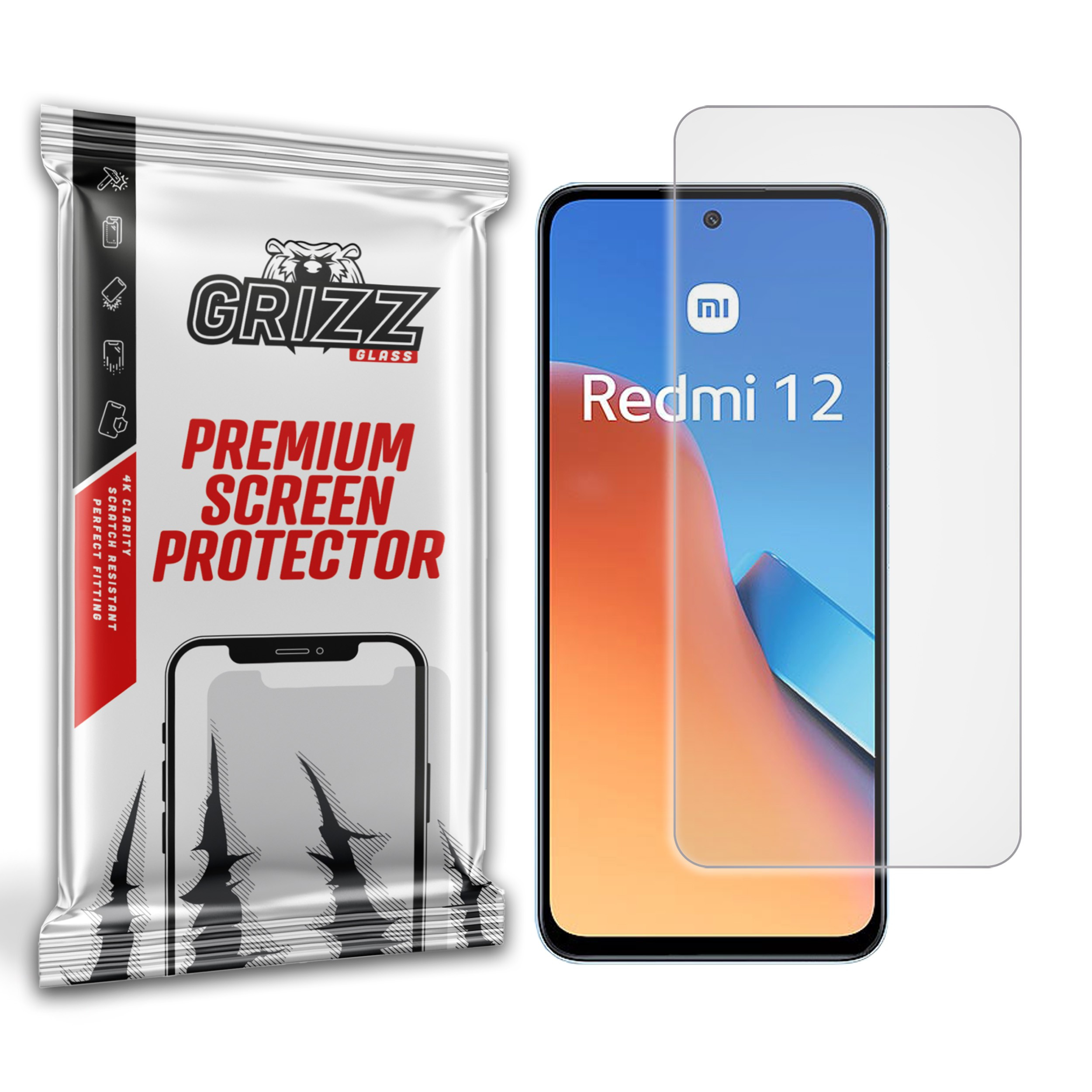 GrizzGlass PaperScreen Xiaomi Redmi 12