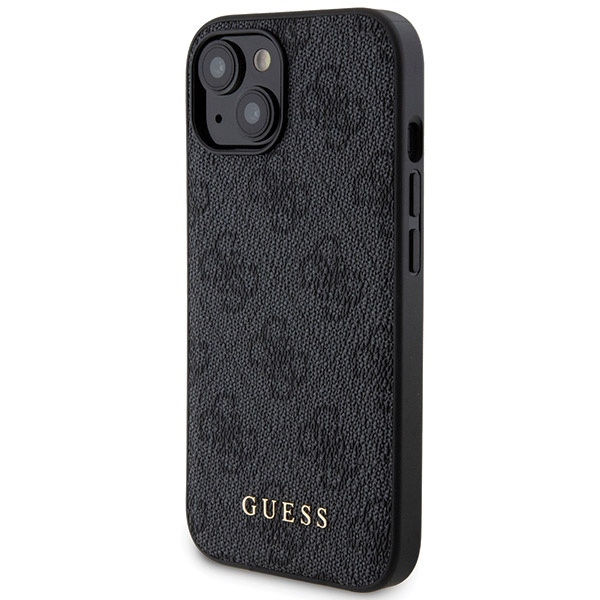 Guess GUBPM5P15S4GEMGK Apple iPhone 15 hardcase + Powerbank 5000mAh MagSafe 4G Metal Logo black