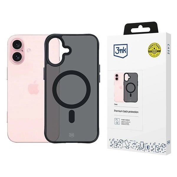 3MK Smoke MagCase Apple iPhone 16