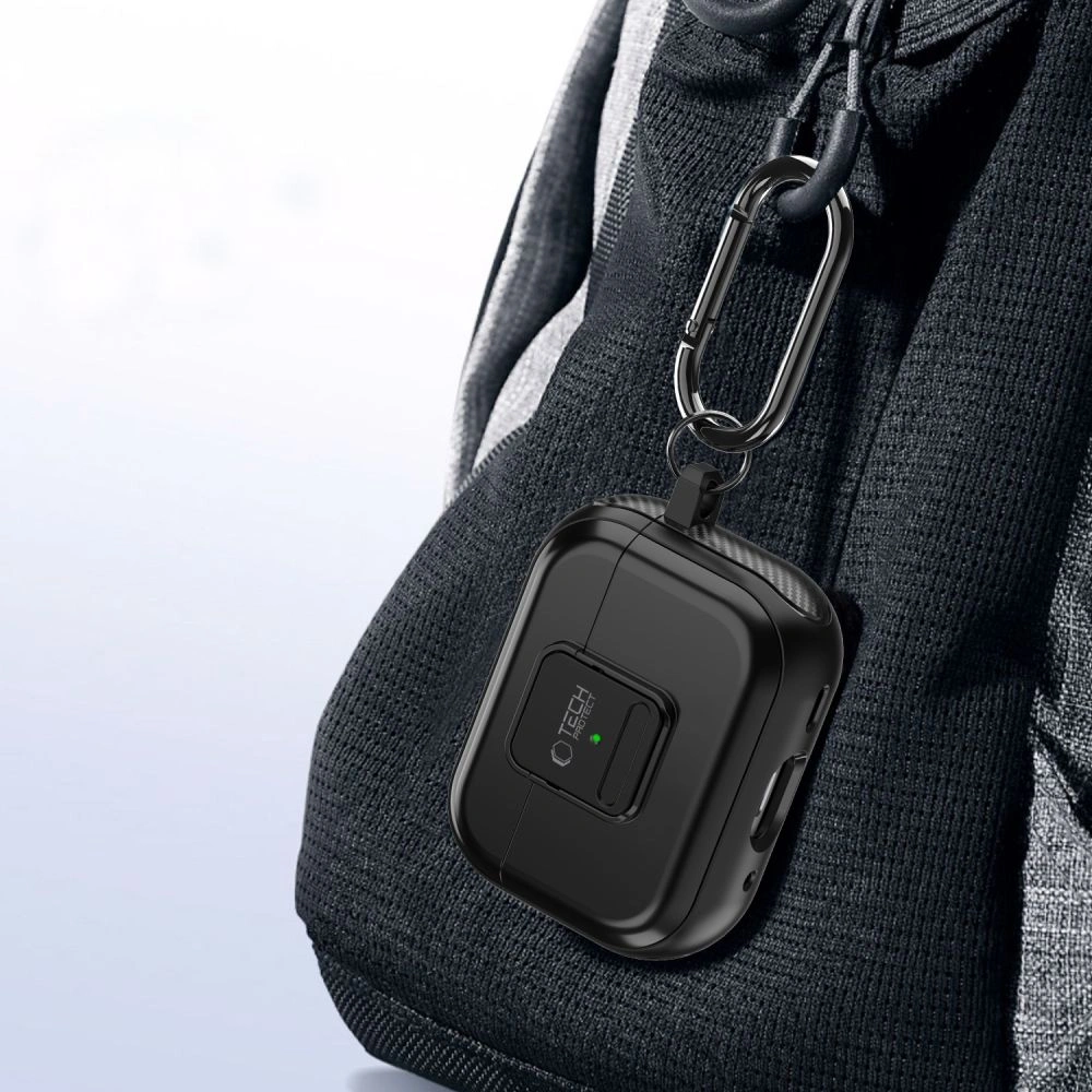 Tech-Protect Defender Hook MagSafe Apple AirPods Pro 1 / 2 Black