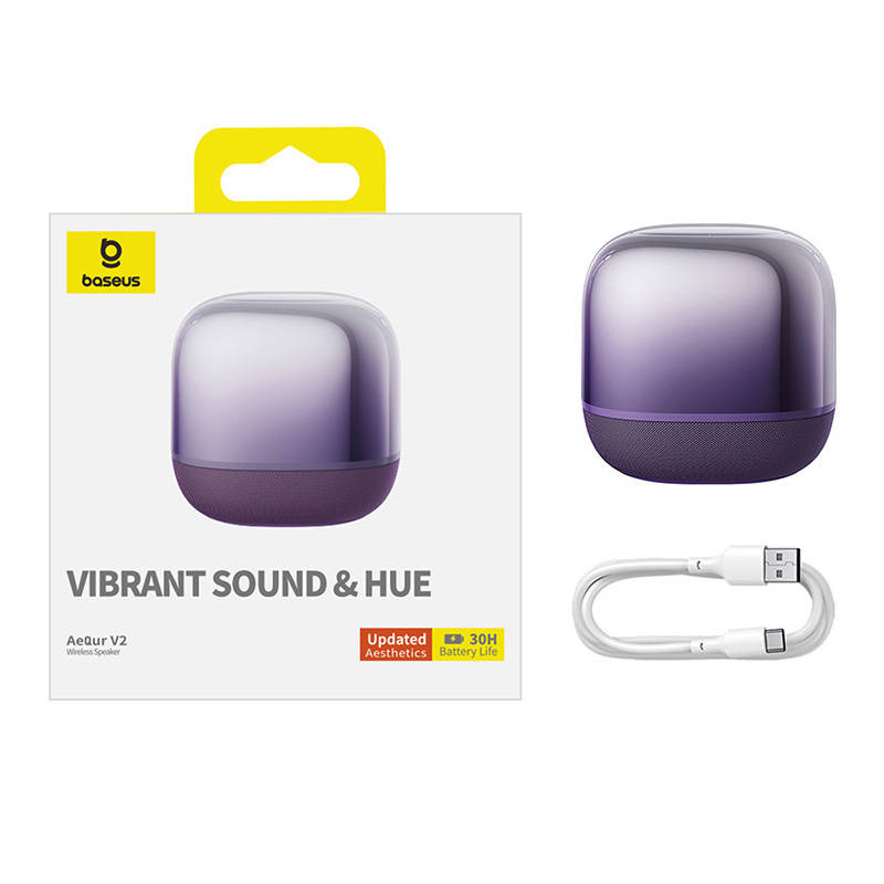 Baseus Wireless Speaker AeQur V2 purple