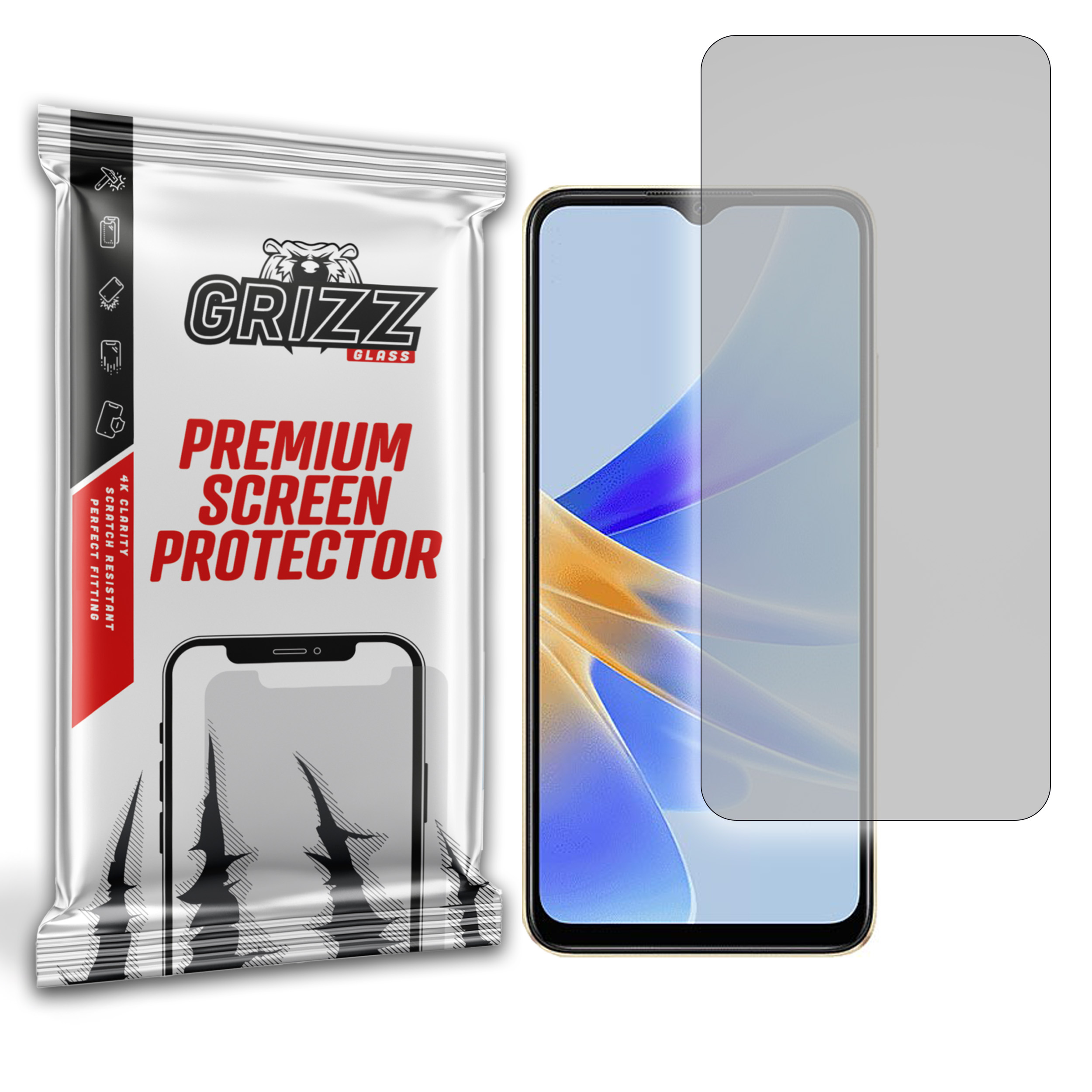 GrizzGlass PaperScreen Oppo A17k