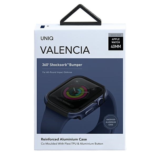 UNIQ Valencia Apple Watch Series 4/5/6/SE 40mm atlantic blue