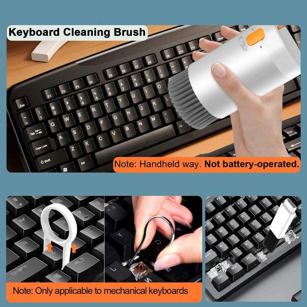Tech-Protect CS01 Cleaner Set 20in1 For Phone & Earphone & Tablet & Laptop White