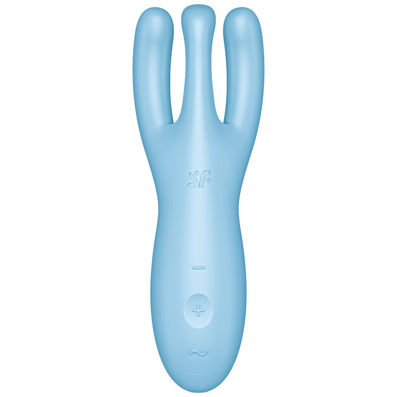 SATISFYER THREESOME 4 VIBRATOR APP - BLUE