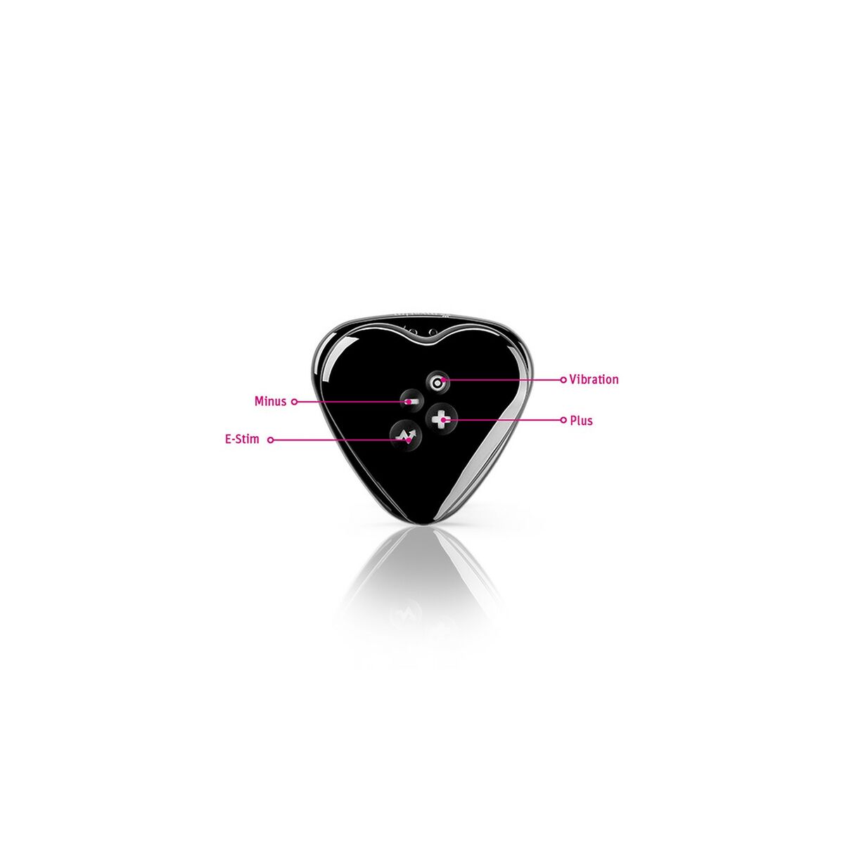 Vibrator Mystim Hearts Desire eStim Vibrator Mystim Hearts Desire eStim