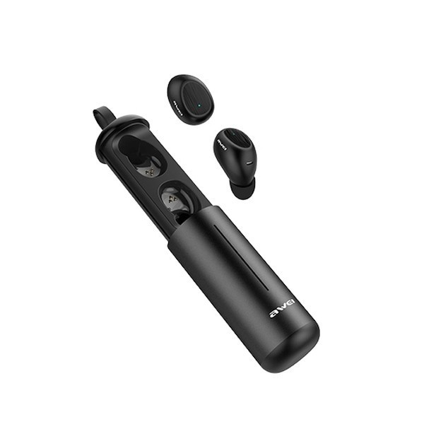 AWEI Wireless In-Ear Earphones Bluetooth 5.0 T55 TWS black