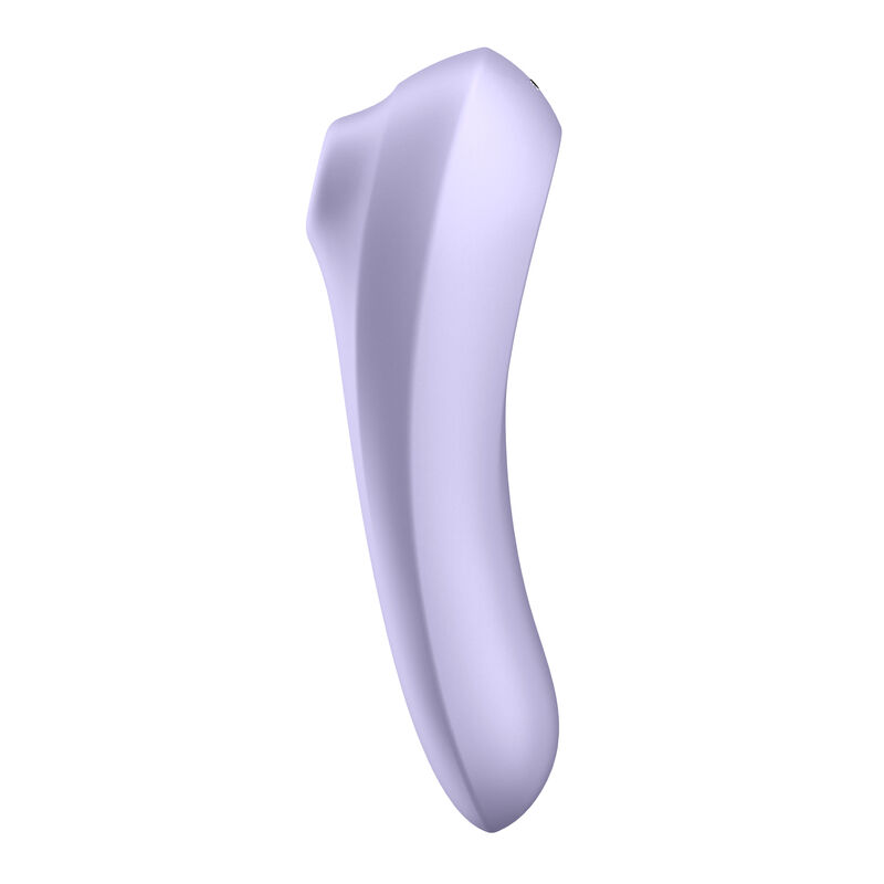 SATISFYER DUAL PLEASURE AIR PULSE VIBRATOR MAUVE