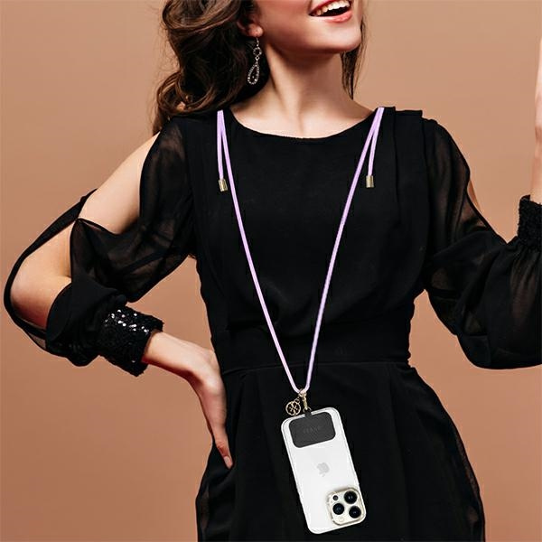 Guess GUOUCNMG4EU Universal CBDY Cord Nylon 4G Metal Charm lila