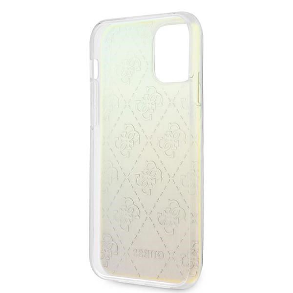 Guess GUHCP12M3D4GIRBL Apple iPhone 12/12 Pro iridescent hardcase 4G 3D Pattern Collection
