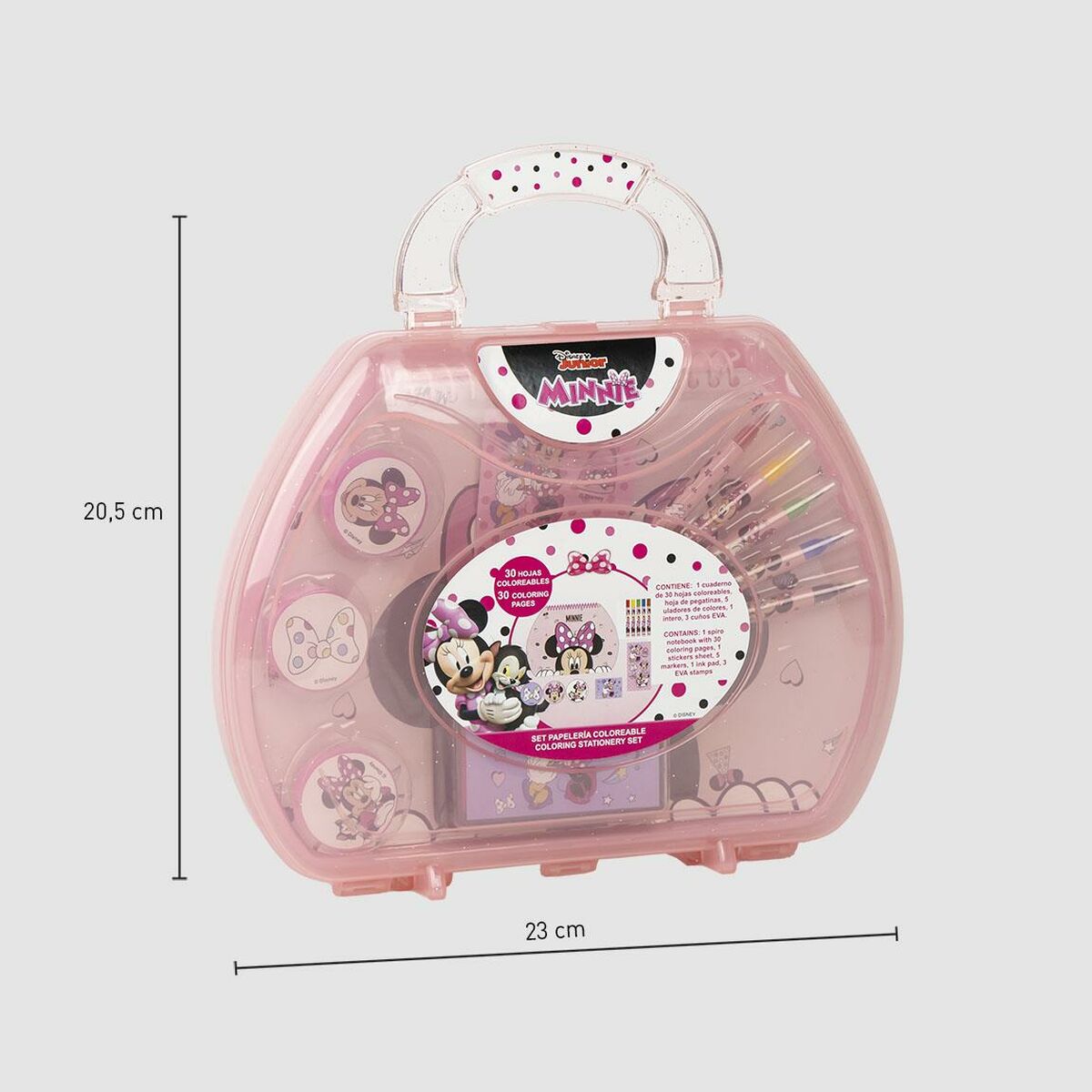 Stationery Set Minnie Mouse 11 Pieces