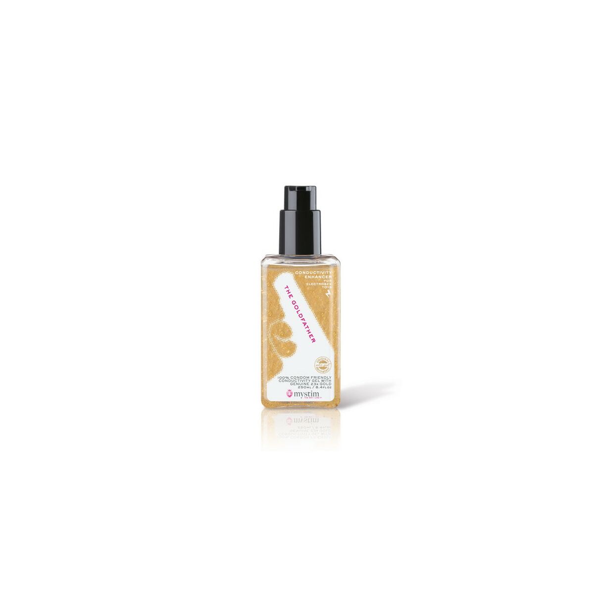Slide Waterbased Lubricant Mystim The Goldfather Conductive