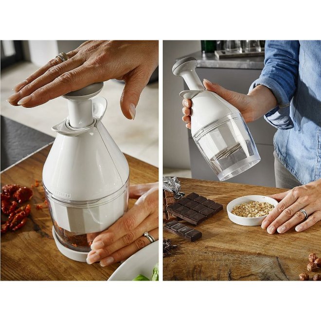 Mincer Leifheit Chopper Confort & Cle White Stainless steel Plastic