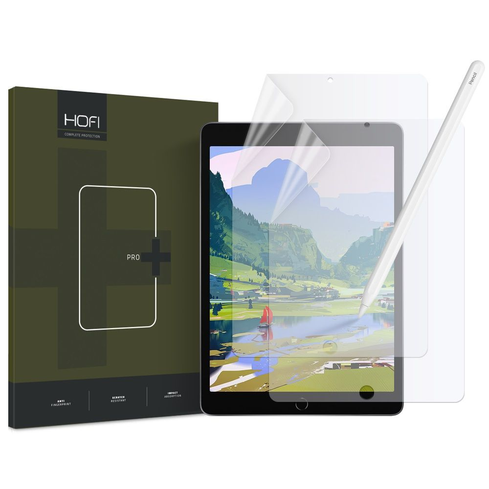 Hofi Paper Pro+ Apple iPad 10.2 2019/2020/2021 (7, 8, 9 gen) Matte Clear [2 PACK]