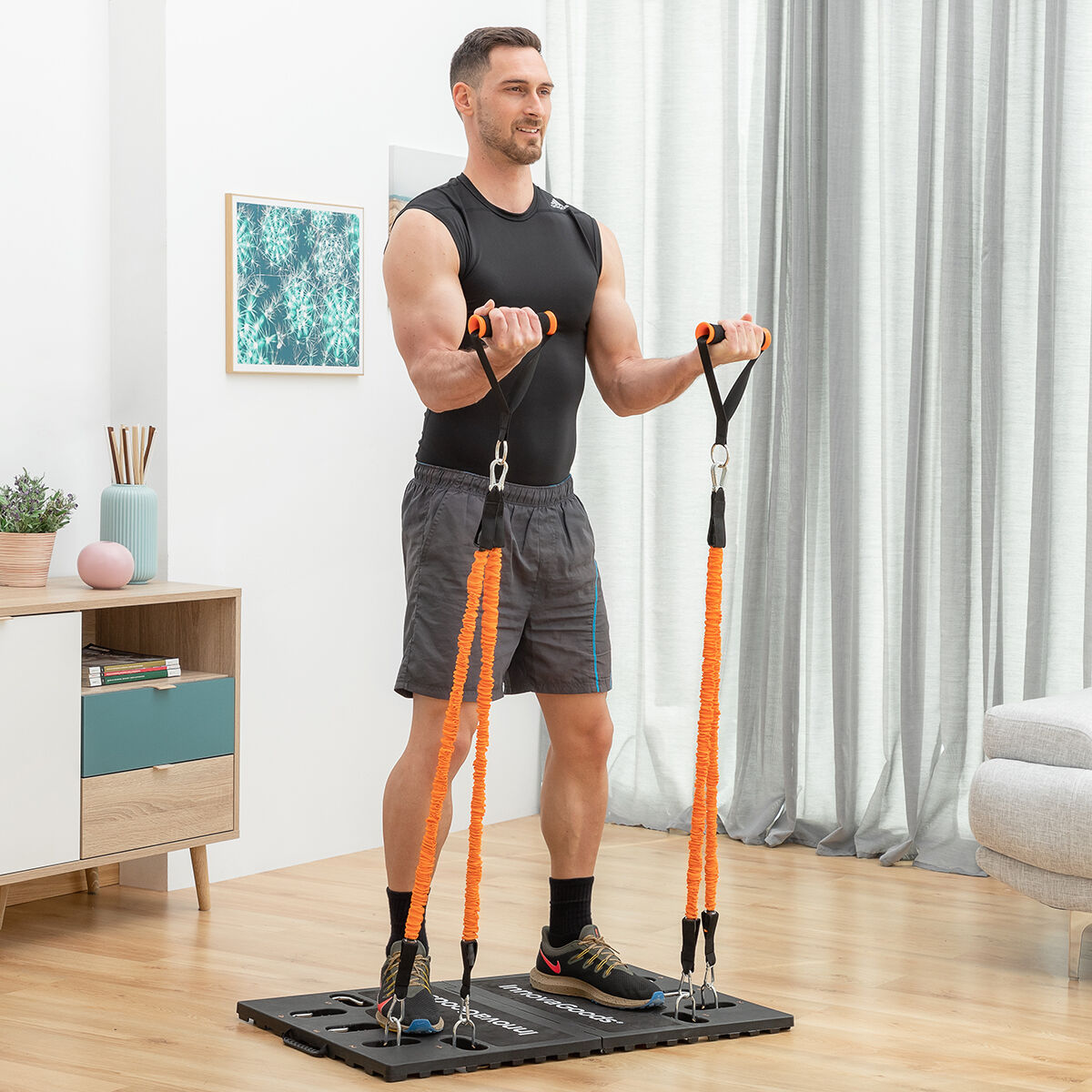 Integriertes tragbares Trainingssystem mit Übungsanleitung Gympak Max InnovaGoods Integriertes tragbares Trainingssystem mit Übungsanleitung Gympak Max InnovaGoods