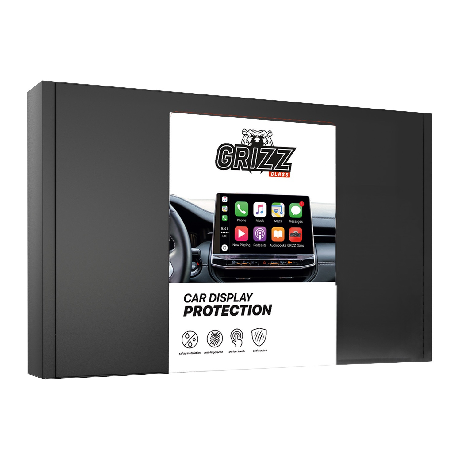 GrizzGlass CarDisplay Protection Jeep Compass 8,6