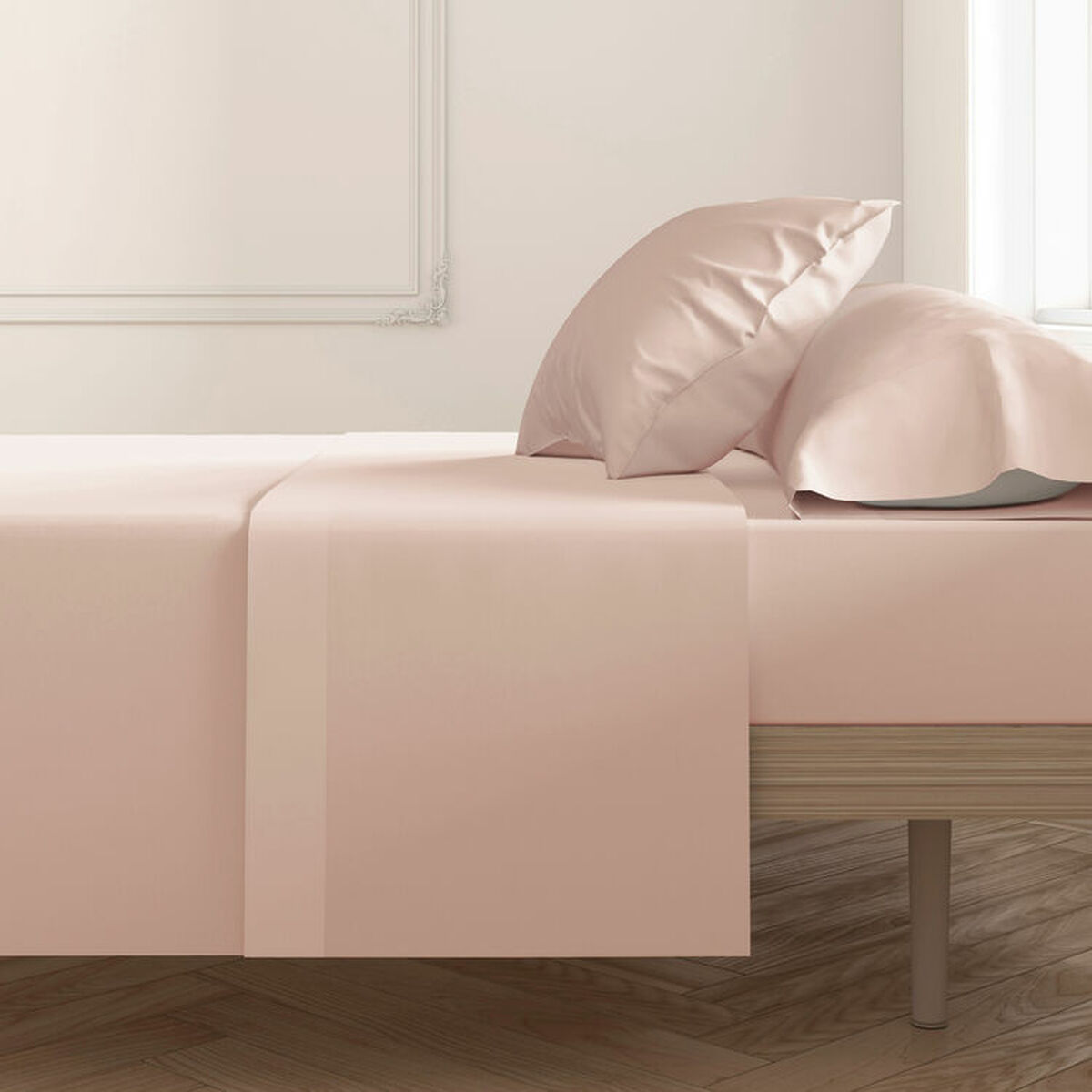 Pillowcase Happy Home Nude Single