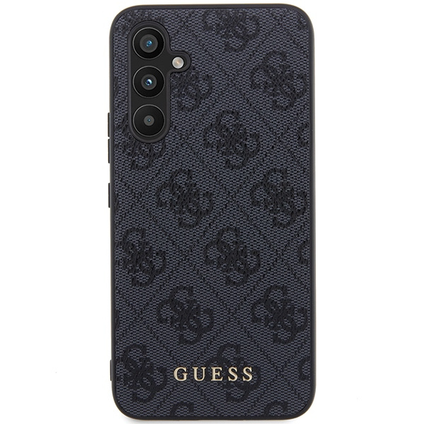 Guess GUHCS23FEG4GFGR Samsung Galaxy S23 FE hardcase 4G Metal Gold Logo grey
