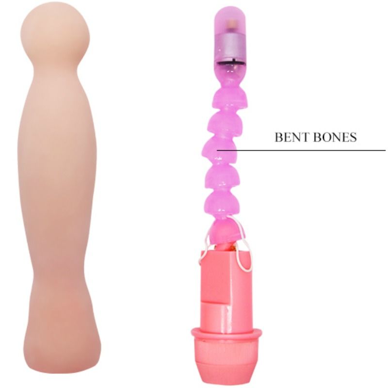FLEXI VIBE SENSUAL SPINE VIBRATING DILDO 22 CM