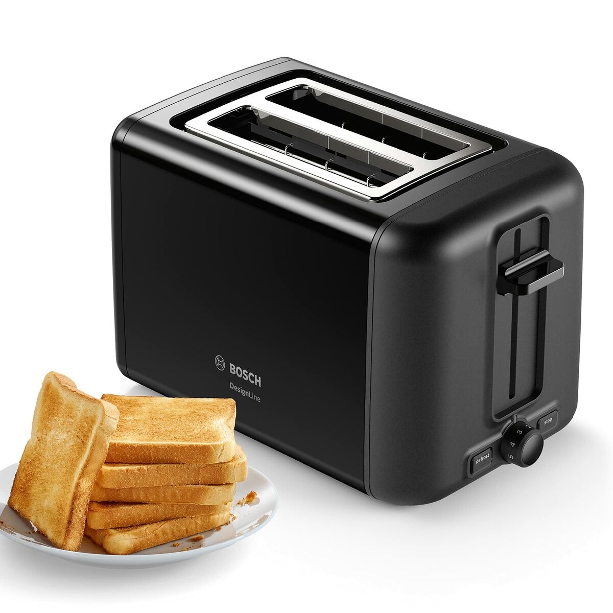 Toaster BOSCH TAT3P423 Black 970 W Toaster BOSCH TAT3P423 Black 970 W