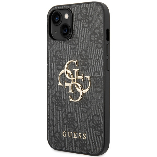 Guess GUHCP15M4GMGGR Apple iPhone 15 Plus hardcase 4G Big Metal Logo grey