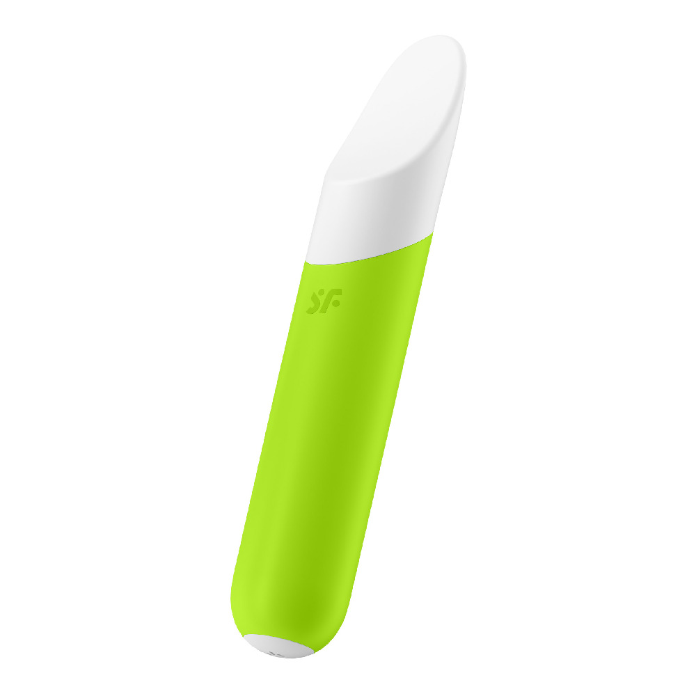 Wibrujący pocisk Ultra Power Satisfyer 7 Kolor Zielony