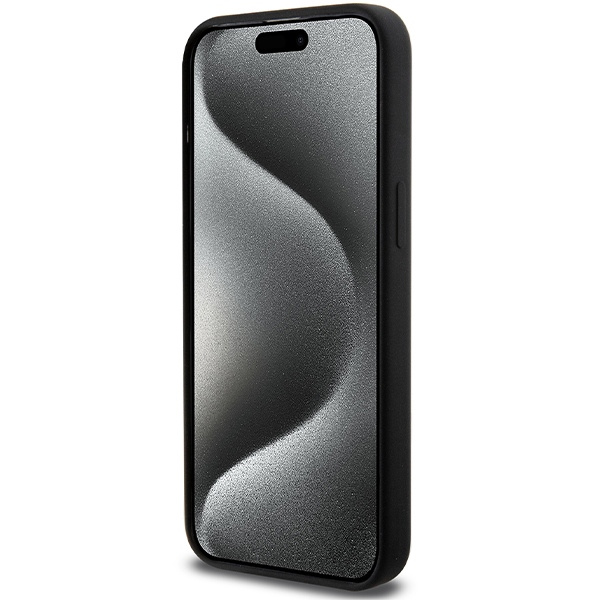 BMW BMHMP15X22SMPK Apple iPhone 15 Pro Max hardcase M Silicone Pattern MagSafe black