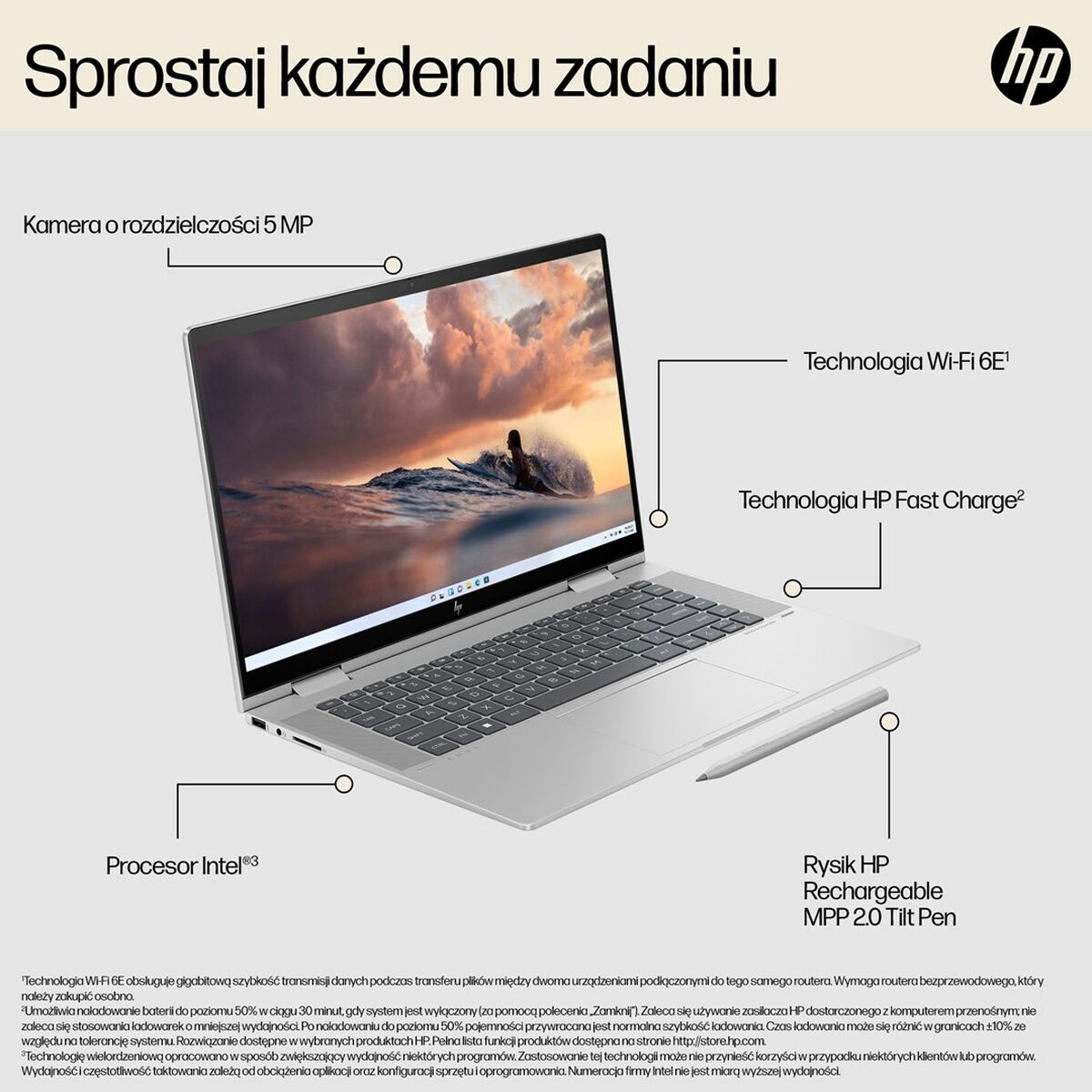 Laptop HP 9R844EA 15,6" Intel Core i5-1335U 16 GB RAM 512 GB SSD