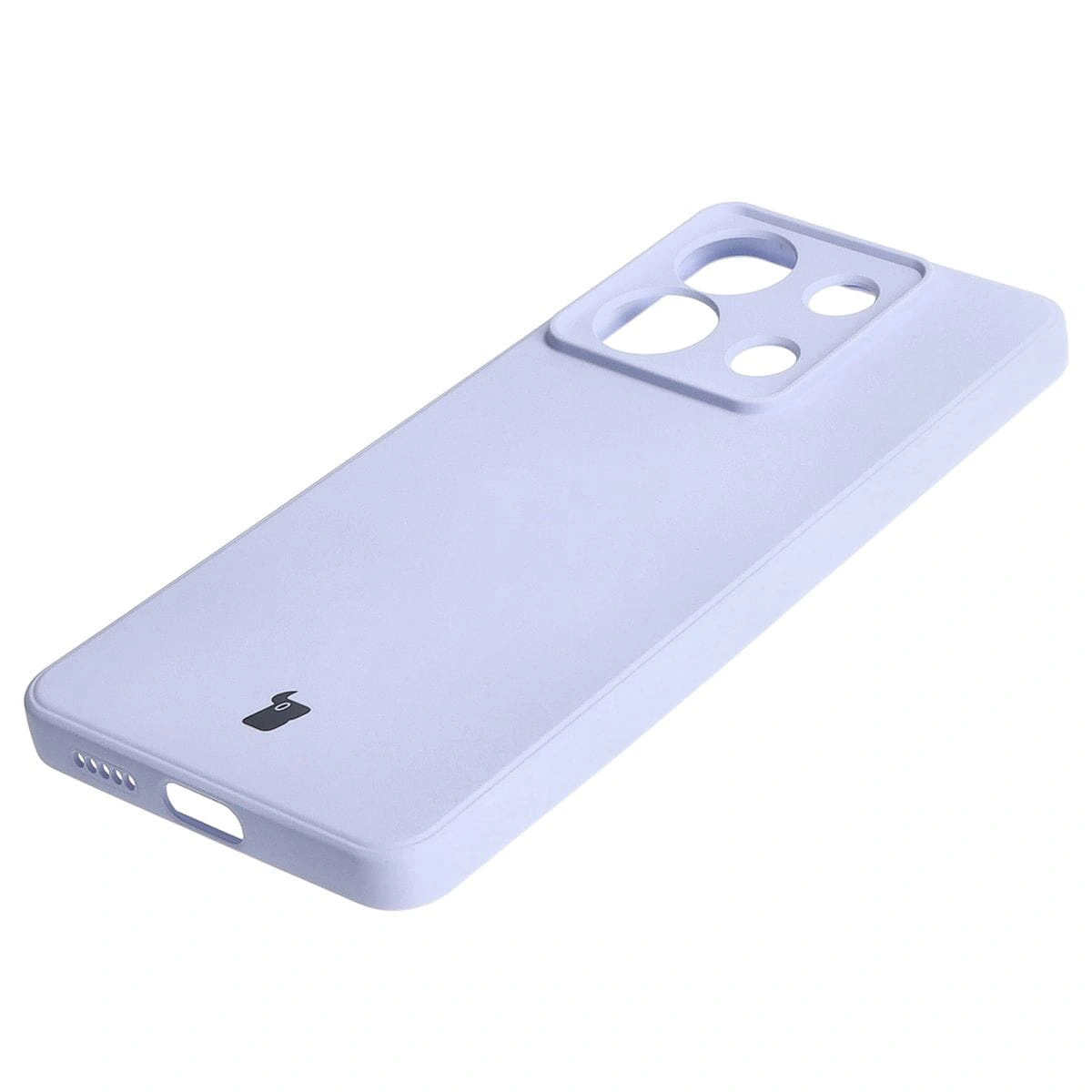 Bizon Case Silicone Sq Xiaomi Poco X6 / Xiaomi Redmi Note 13 Pro 5G light purple