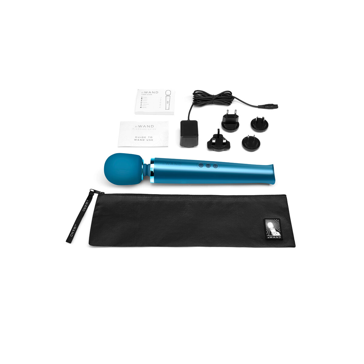 PalmPower-Recharge Wand Massager Le Wand Pacific Blue PalmPower-Recharge Wand Massager Le Wand Pacific Blue